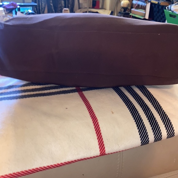 Authentic Salvatore Ferragamo brown tote with logo tie loops - Picture 5 of 9